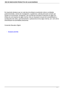 Es importante destacar que con este tipo de software se... gubernamentales, centros de investigación y académicos, además del sector privado...