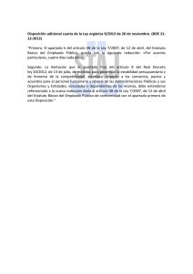 D.A. 4ª L.O. 9/2013, recuperación 4º día asuntos particulares