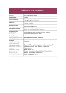 CURRÍCULUM VITAE PROFESSORAT