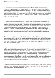 Y a todo esto el concepto de  política que... medios de  propaganda, cala a unos y a otros,...
