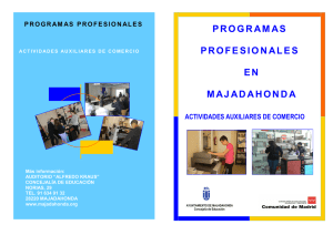 Folleto Programas Profesionales
