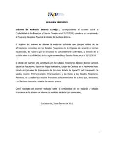 Informe Auditoria Interna AI-01-11