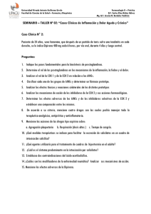 caso clinico antiinflamatorios