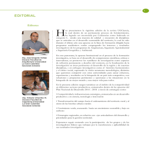 H EDITORIAL Editores