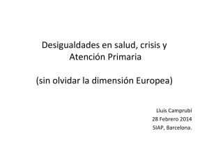 Conceptos y principios de la lucha contra las desigualdades