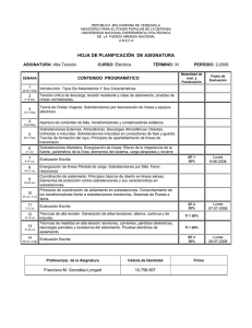 Planificación detallada del Curso