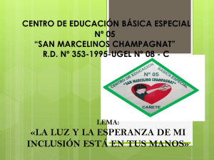 Estimulación del lenguaje como rutinas pedagógicas desarrollando el proceso del habla y el aprendizaje en el niño de Síndrome de Down