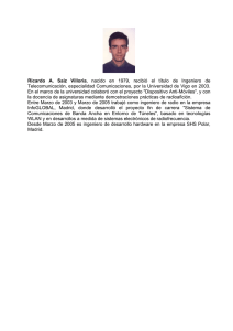 D. Ricardo A. Saiz Villoria