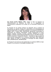 Sra. Dña. Ana Huerta Carrillo