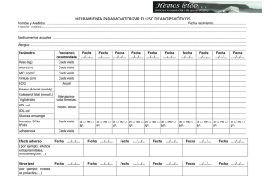 Herramienta monitorizar antipsicóticos