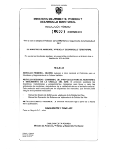 Resolution No. 650