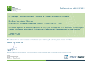 Certificado de acreditaci n