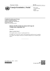APPLICATION, ECE/TRANS/WP.1/145/Corr.1 (Spanish), ECE-TRANS-WP1-145c1s.pdf, 85 KB