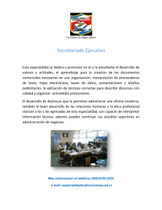 SECRETARIADO EJECUTIVO