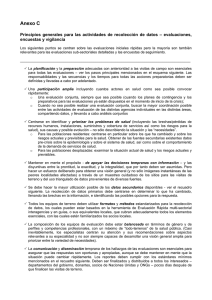 C. Principios generales para las actividades de recolección de datos - evaluaciones, encuestas y vigilancia pdf, 31kb