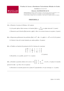 Pruebas de Acceso a Ense˜ nanzas Universitarias Oficiales de Grado. ATICAS II