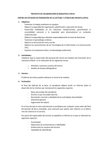 Centro estudios Promoción Lectura y Literatura Infantil (CEPLI)