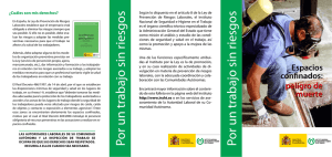 Espacios confinados: perigo de morte