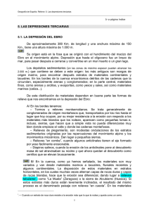 Depresiones Terciarias en España: Ebro y Guadalquivir