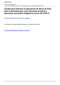 Becas Libros