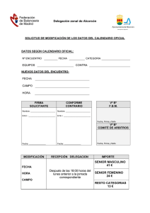 ModificacionEncuentros1415 Alcorcon