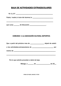 BAJAActividadesExtraescolares