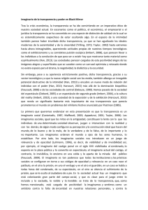 Imaginario de la transparencia y poder en Black Mirror 