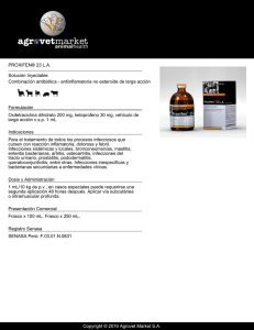 PROXIFEN® 23 L.A. Solución Inyectable