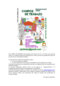 Campos de Trabajo 2016