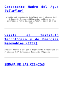Campamento  Madre  del  Agua (Vilaflor)