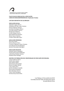 Tercer listado curso drogodependencias