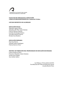 LISTADO ADMITIDOS