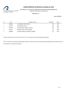 listado definitivo con plaza form. prof. cienti. tecno. tecnologia