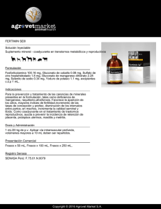 FERTIMIN SE® Solución Inyectable