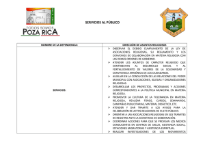 Dirección de Asuntos Religiosos.