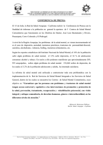 “DECENIO DE LAS PERSONAS CON DISCAPACIDAD EN EL PERÚ”