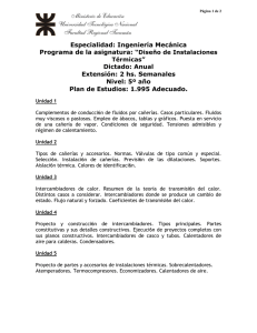 Dise o de Instalaciones T rmicas
