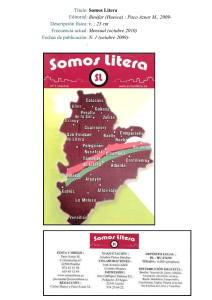 SOMOS LITERA