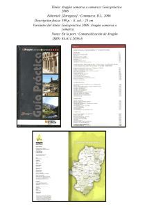 ARAGÓN COMARCA A COMARCA: GUÍA PRÁCTICA
