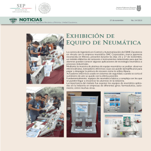 Exhibición de Equipo de Neumática NOTICIAS