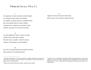 Poemas de Filetas de Cos