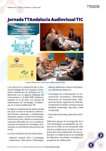 Jornada TTAndalucia Audiovisual TIC