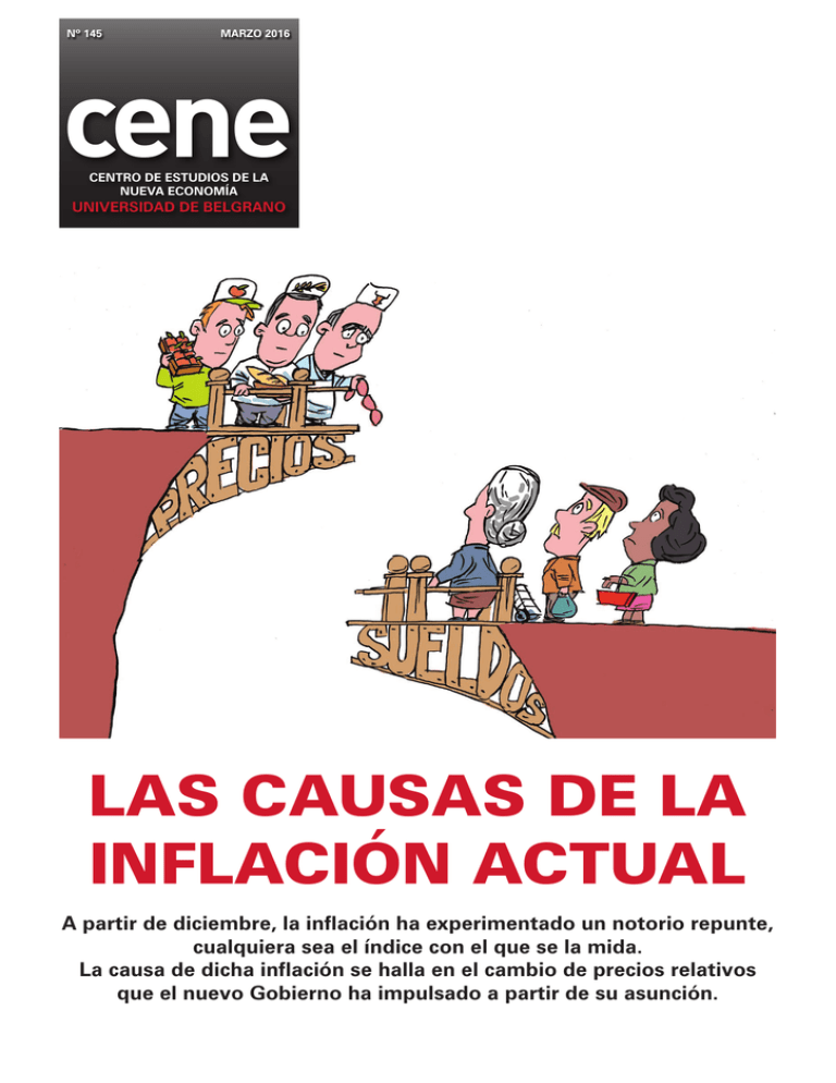 Cene LAS CAUSAS DE LA INFLACIÓN ACTUAL