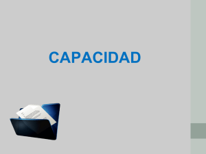 CAPACIDAD
