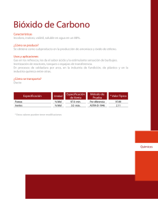 Bióxido de Carbono