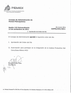 S122 SCAOS-PPQ-77-2011 Acuerdos 044-045
