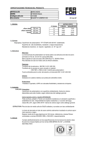 ARTÍCULOS SERIE Códigos artículo Documento