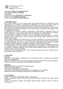 Taller Optativo 2 Cuatrimestre