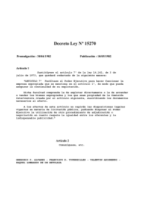 Ley Nº 15.270 del 30-04-82