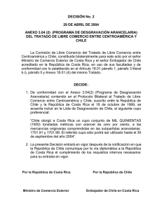 DECISIÓN No. 2  29 DE ABRIL DE 2004